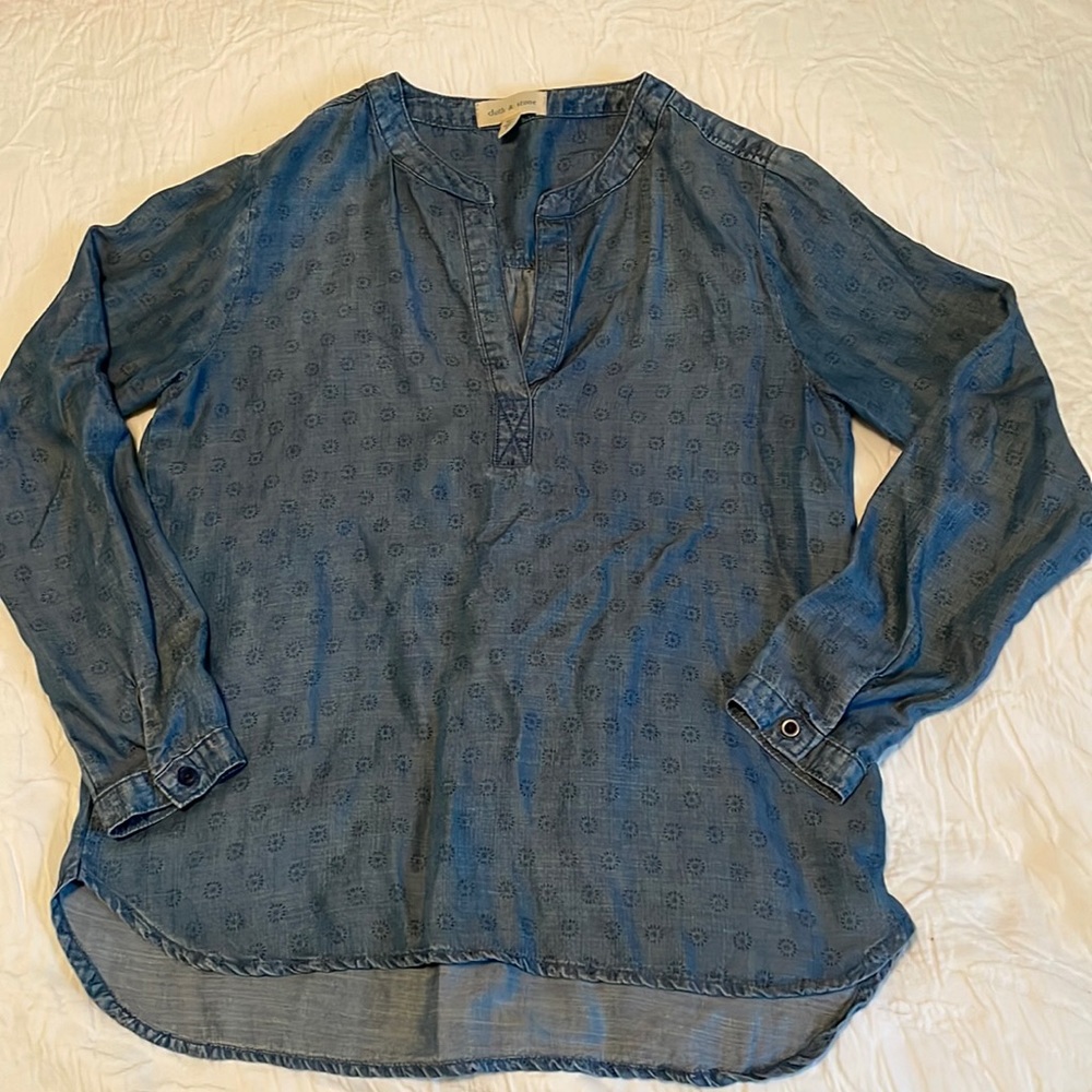 Anthropologie Cloth & Stone jean shirt
